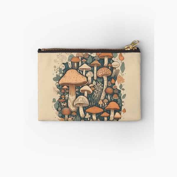 Item preview, Cute Autumn Mushrooms designed and sold by Cozy Nerdy Things.