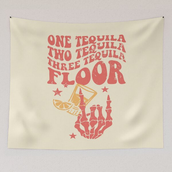 Artikelvorschau, Ein Tequila, zwei Tequila, drei Tequila, Boden-Tequila-Liebhaber, lustiger Cinco de Mayo, bestes Tequila-Geschenk, Mexiko, Mexikaner entworfen und verkauft von shoptshirtswag.