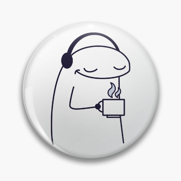 Item preview, Coffee Music Flork Meme designed and sold by loom-check.