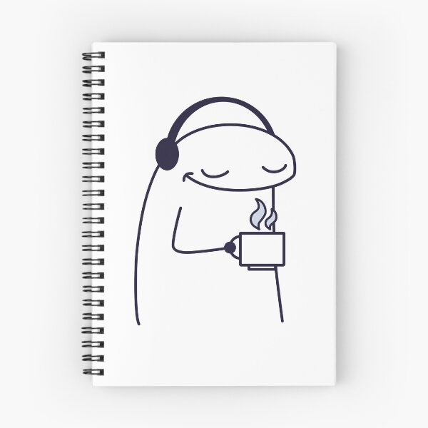 Item preview, Coffee Music Flork Meme designed and sold by loom-check.
