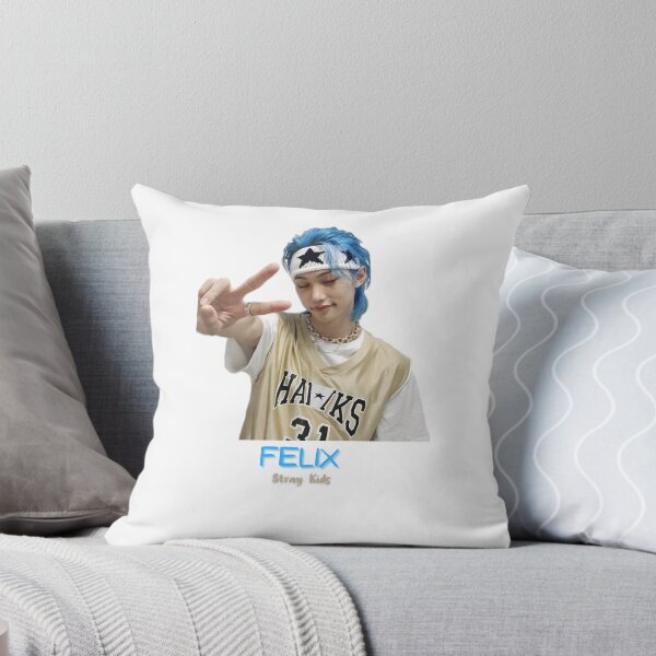 Stray Kids Felix Pillows & Cushions for Sale | Redbubble