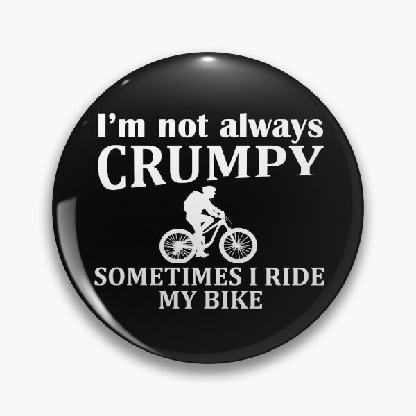 Item preview, funny cycling mountain bike biking quotes sayings designed and sold by Alexaltay.