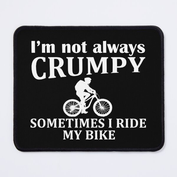 Item preview, funny cycling mountain bike biking quotes sayings designed and sold by Alexaltay.
