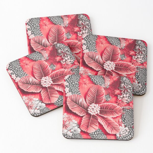 Item preview, Flower of red leaves designed and sold by MacLis.