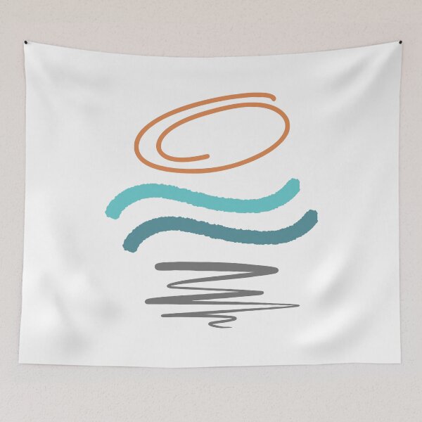 Item preview, Minimalist Aesthetic Boho Landscape Design 003 designed and sold by StickyBastardz.