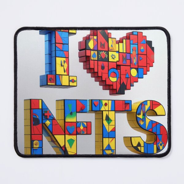 Item preview, I Love NFTs designed and sold by 3oner.