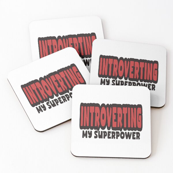 Item preview, Introverting My Superpower 5 designed and sold by KansydMerch.