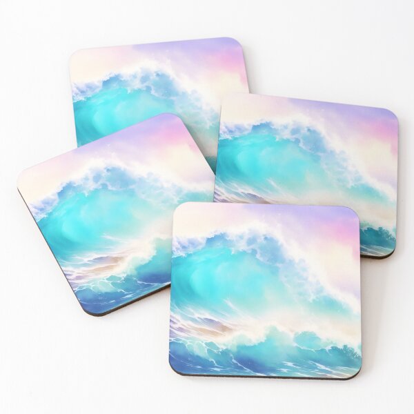 Item preview, colorful sea waves designed and sold by AP.
