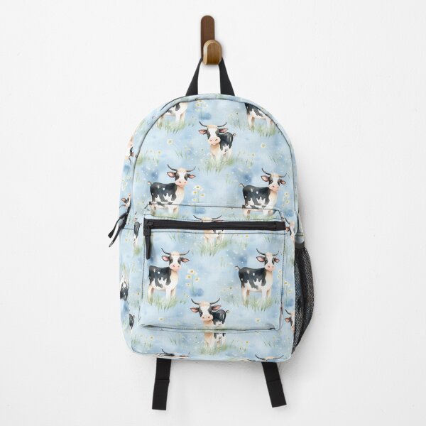 Artikelvorschau, Whimsical Bovine Bliss: A Charming Cow in Mesmerizing Patterns entworfen und verkauft von qoodesignstudio.