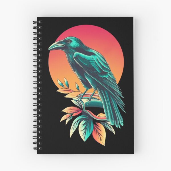 Item preview, Nocturnal Elegance: The Majestic Raven designed and sold by WilsonMiller-.