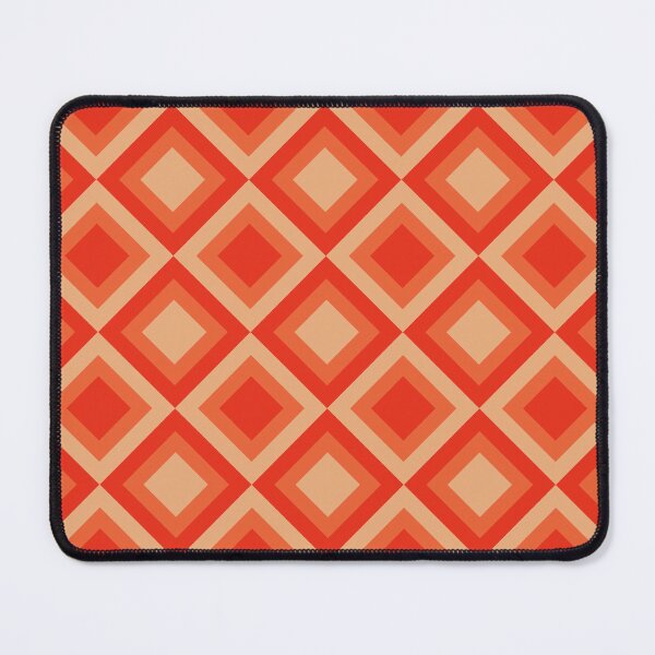 Item preview, Popping Geometric Retro Pattern - Orange designed and sold by SorryFrog.