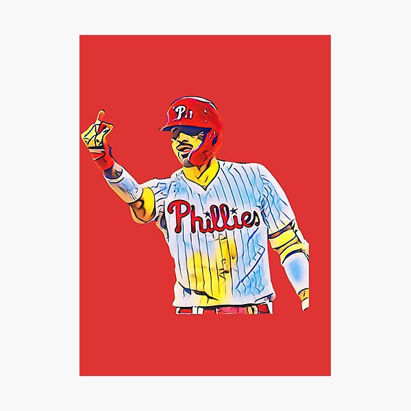 Rhys Hoskins Philadelphia Phillies by Michael Pattison