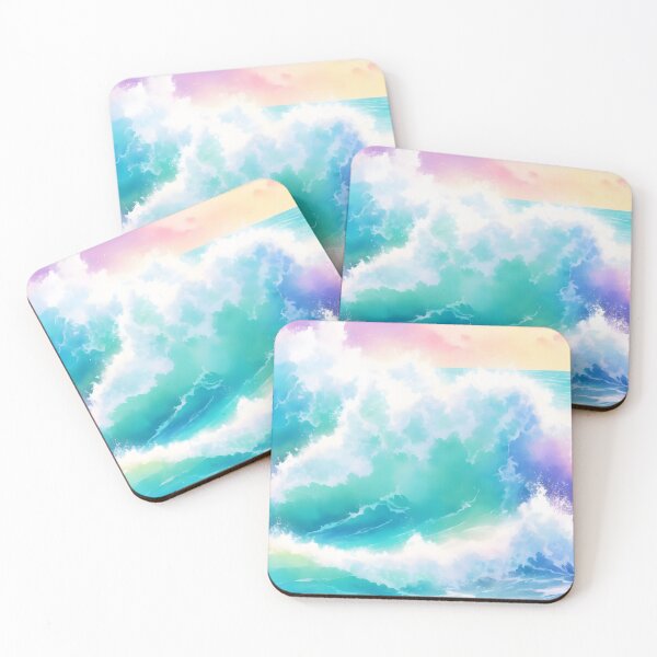 Item preview, colorful sea waves designed and sold by AP.