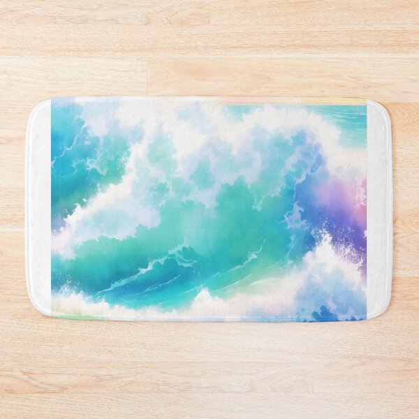 Item preview, colorful sea waves designed and sold by AP.