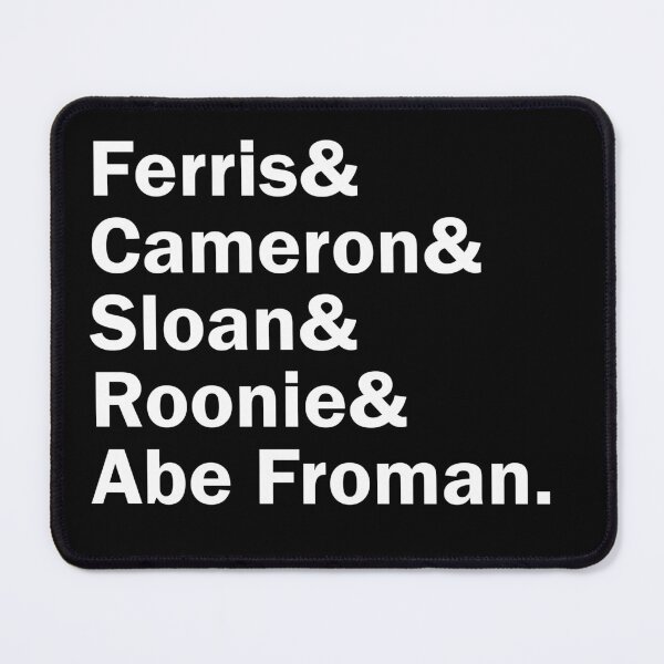 Item preview, Funny Names x Ferris Bueller  designed and sold by 3dmuckychris.
