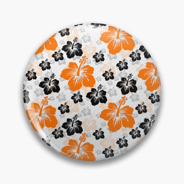 Item preview, Orange Abstract Floral Surface Pattern designed and sold by PatternTitan.