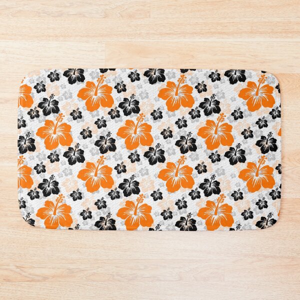 Item preview, Orange Abstract Floral Surface Pattern designed and sold by PatternTitan.