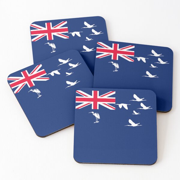 Item preview, Straya Australia Flag Blue Ensign With Ibises  designed and sold by taiche.