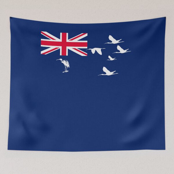 Item preview, Straya Australia Flag Blue Ensign With Ibises  designed and sold by taiche.