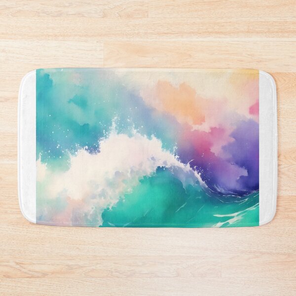 Item preview, colorful sea waves designed and sold by AP.