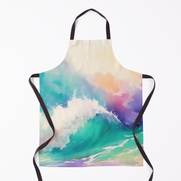 Item preview, colorful sea waves designed and sold by AP.