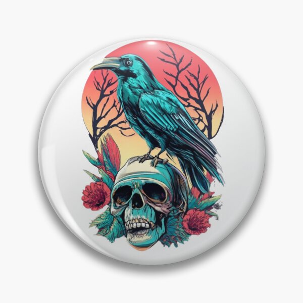Item preview, Shining Feathers: Raven in the Moonlight designed and sold by WilsonMiller-.