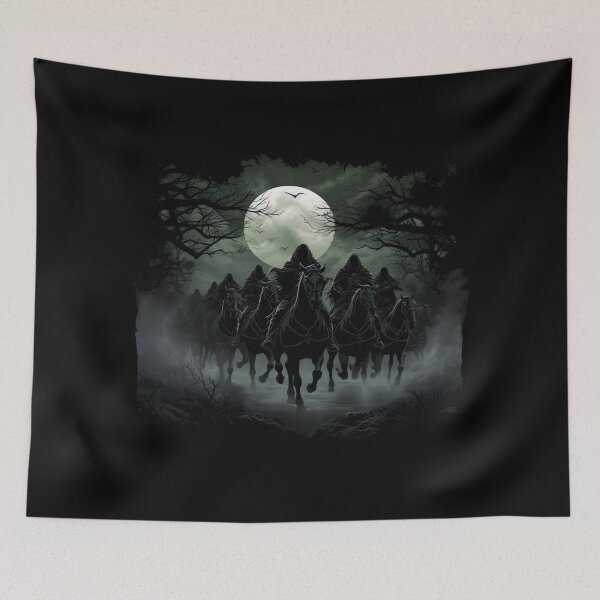 Item preview, The Nine Riding by the Moon - Fantasy designed and sold by Fenay Designs.