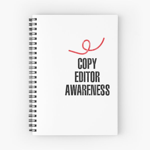 Item preview, The New Red Ribbon: Copy Editor Awareness designed and sold by Dr Carol Ding-Dong.