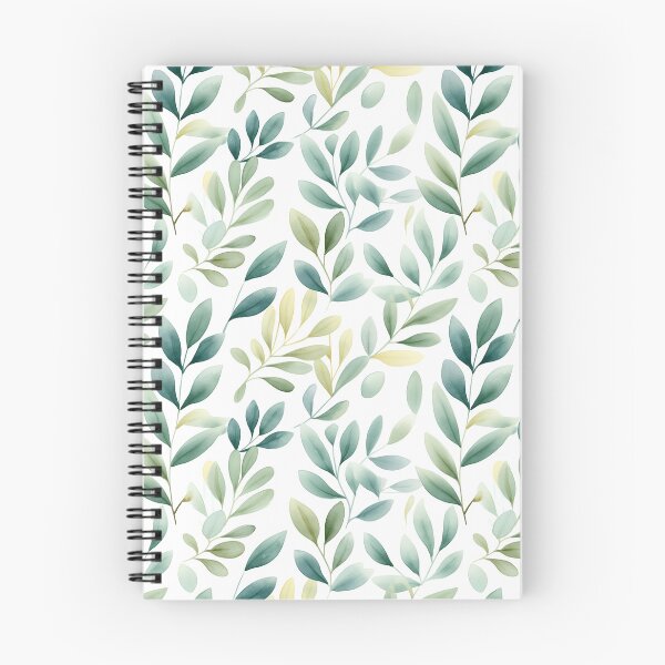 Item preview, Leaves Watercolor Pattern #1 designed and sold by NatureSight.