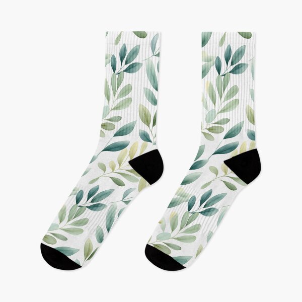 Item preview, Leaves Watercolor Pattern #1 designed and sold by NatureSight.
