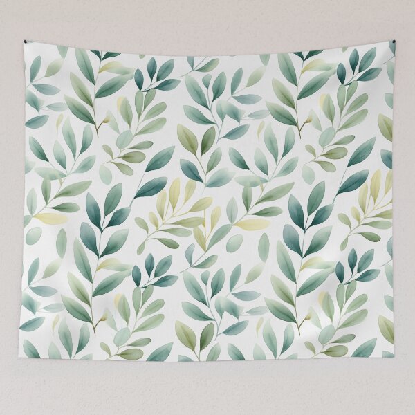 Item preview, Leaves Watercolor Pattern #1 designed and sold by NatureSight.