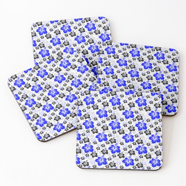Item preview, Blue Abstract Floral Surface Pattern designed and sold by PatternTitan.