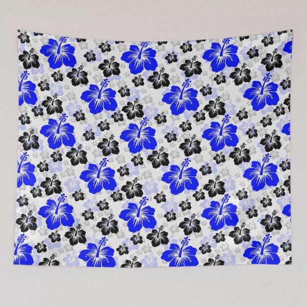 Item preview, Blue Abstract Floral Surface Pattern designed and sold by PatternTitan.