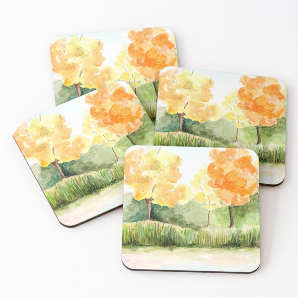Item preview, Autumn Trees at Big Waters designed and sold by Gillian Cross.