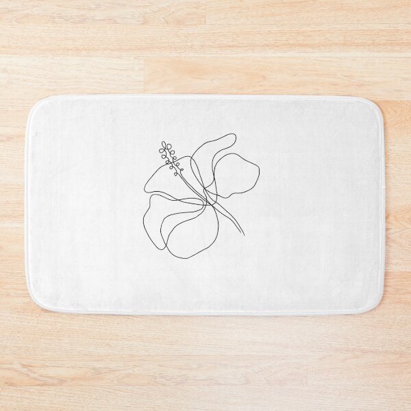 Item preview, Simple flower lei Hawaiian flower line drawing designed and sold by adesignworld.
