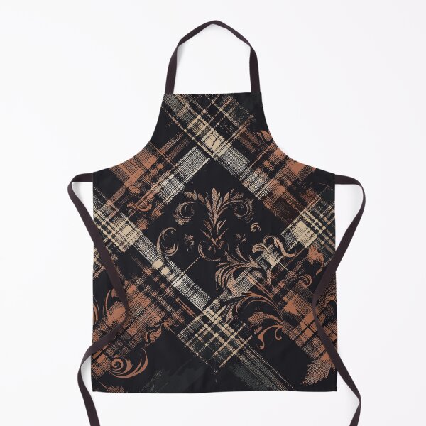 Item preview, Grunge Victorian Dark Academia Brown Tartan designed and sold by SamJanner.