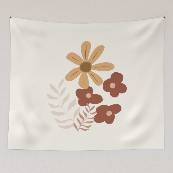 Item preview, Minimalist Aesthetic Boho Floral Design 002 designed and sold by StickyBastardz.