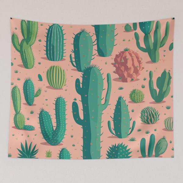 Aperçu de l'œuvre Motif de cactus créée et vendue par Dragon2700.