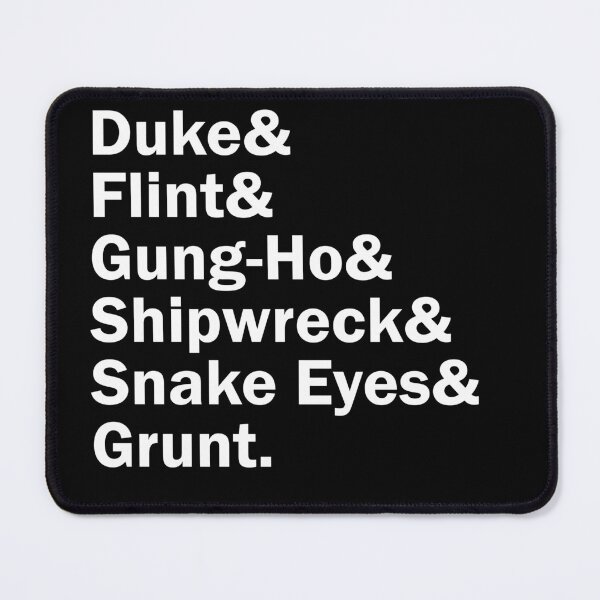 Item preview, Funny Names x GI Joe designed and sold by 3dmuckychris.