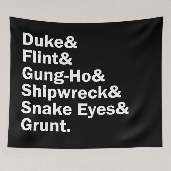 Item preview, Funny Names x GI Joe designed and sold by 3dmuckychris.