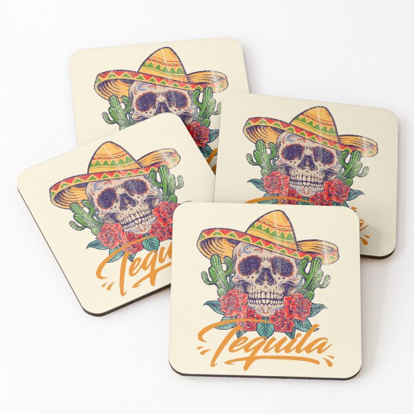 Item preview, Skull Tequila Lovers Funny Cinco de Mayo Best Tequila Gift Mexico Mexican  designed and sold by shoptshirtswag.