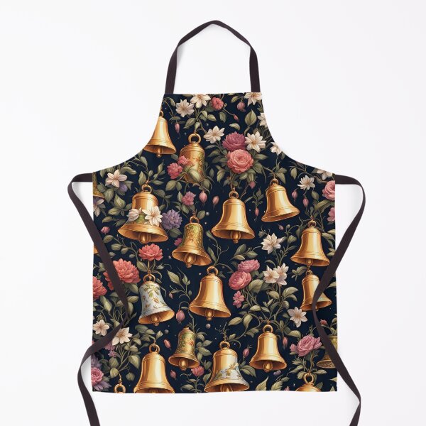 Item preview, Bells and Flowers Seamless Pattern designed and sold by SeamCraft.