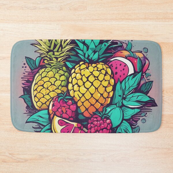 Item preview, Exotic Fruits Pattern - Vibrant Tropical Fruit Design" designed and sold by The-Library.