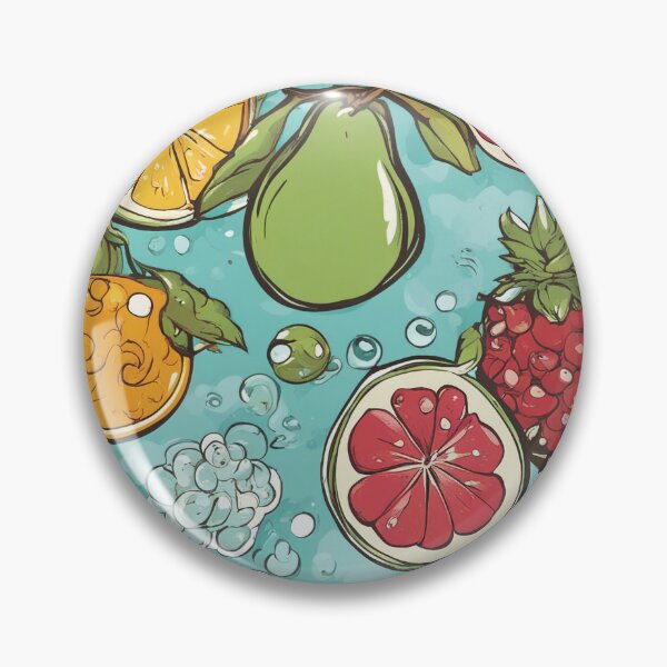Artikelvorschau, Exotic Fruits Pattern - Vibrant Tropical Fruit Design entworfen und verkauft von The-Library.