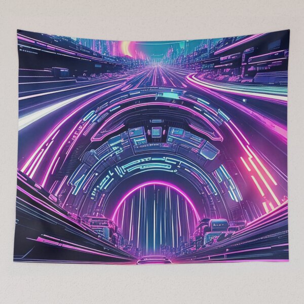 Item preview, Car Synthwave, neon, futurist, kids, game, children, future designed and sold by Cyber Kids.