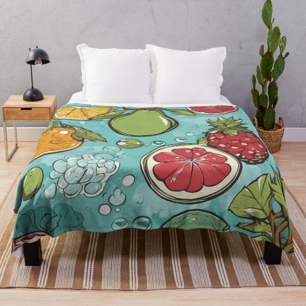 Artikelvorschau, Exotic Fruits Pattern - Vibrant Tropical Fruit Design entworfen und verkauft von The-Library.
