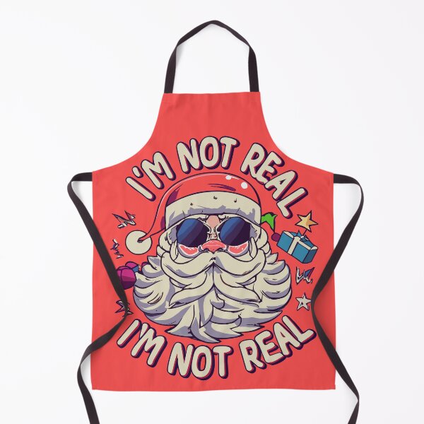 Item preview, I'm Not Real - Cool Santa Wearing Sunglasses designed and sold by Spiprinto.