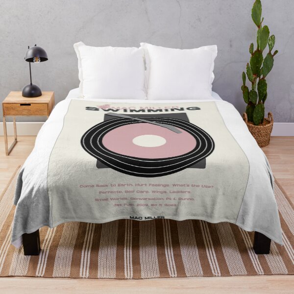 Mac Miller Album Throw Blankets for Sale Redbubble