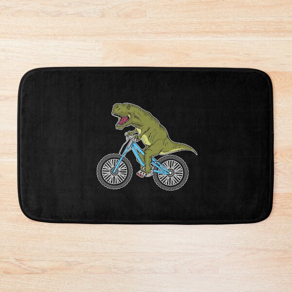 Item preview, Funny Dinosaur Gift Kids Bicycle T Rex Dinosaur designed and sold by DSWShirts.
