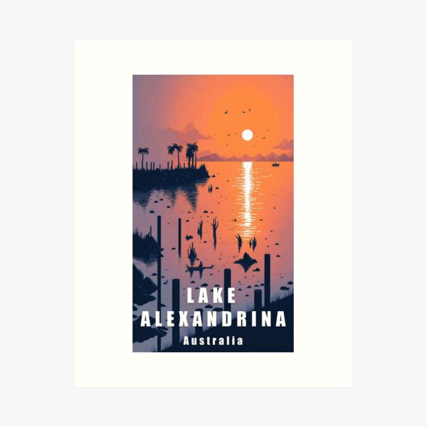 Item preview, Lake Alexandrina designed and sold by Linbo Shop.